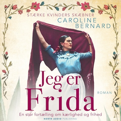 Jeg er Frida – omslag til lydbogen af Caroline Bernard