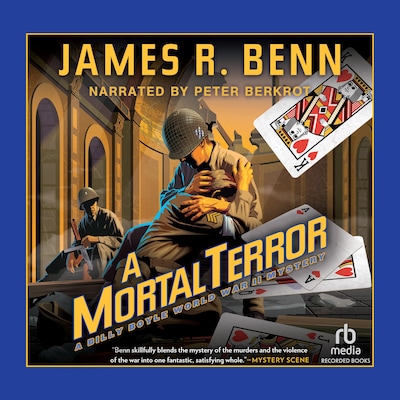 A Mortal Terror – omslag til lydbogen af James R. Benn