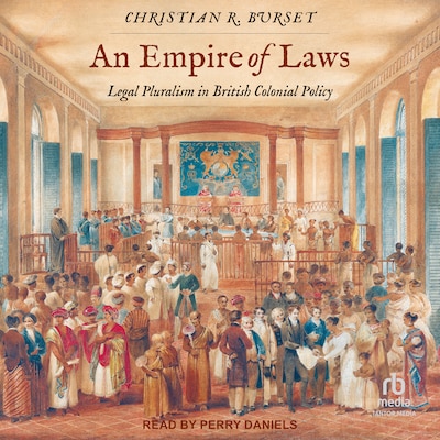 An Empire of Laws – omslag til lydbogen af Christian R. Burset