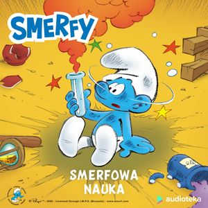 Smerfowa nauka – okładka audiobooka, autor Peyo