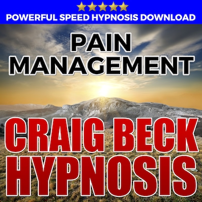 Pain Management: Hypnosis Downloads – omslag til lydbogen af Craig Beck