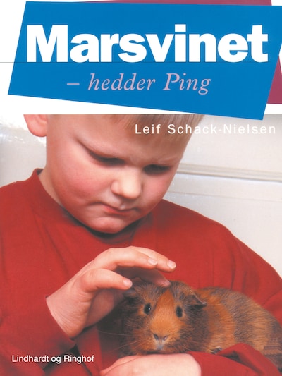 Marsvinet - hedder Ping – omslag til lydbogen af Leif Schack-Nielsen