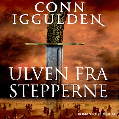Ulven fra stepperne – omslag til lydbogen af Conn Iggulden