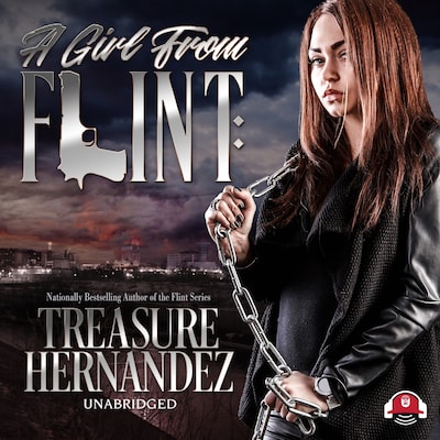 A Girl from Flint – omslag til lydbogen af Treasure Hernandez