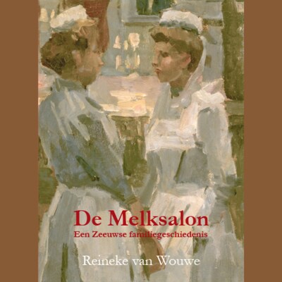 De Melksalon – omslag van het luisterboek van Reineke van Wouwe