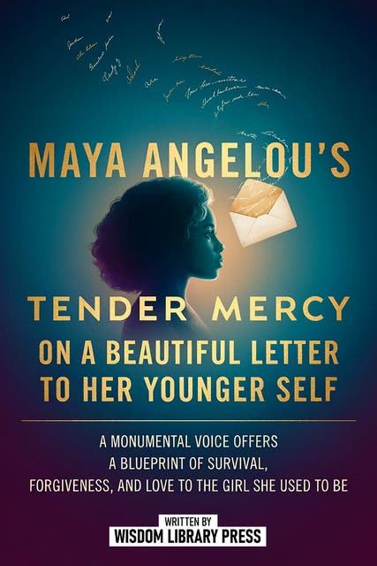Maya Angelou’s Tender Mercy On A Beautiful Letter To Her Younger Self: A Monumental Voice Offers A Blueprint Of Survival, Forgiveness, And Love To The Girl She Used To Be – omslag til lydbogen af Wisdom Library Press
