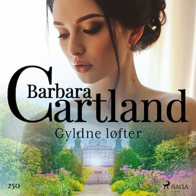 Gyldne løfter – omslag til lydbogen af Barbara Cartland