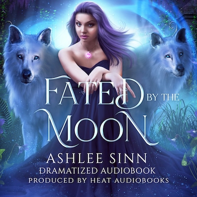 Fated by the Moon – omslag til lydbogen af Ashlee Sinn