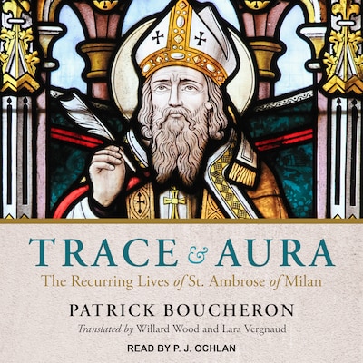 Trace and Aura – omslag til lydbogen af Patrick Boucheron