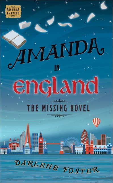Amanda in England: The Missing Novel – omslag til lydbogen af Darlene Foster