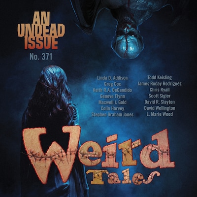 Weird Tales Magazine No. 371 – omslag til lydbogen af Jonathan Maberry