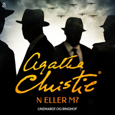 N eller M? – omslag til lydbogen af Agatha Christie