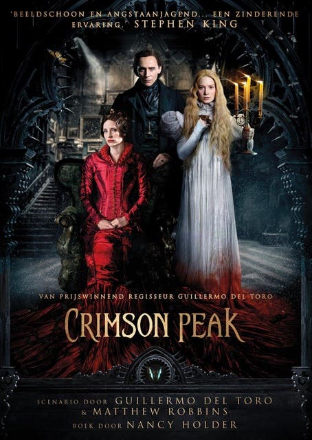 Crimson Peak: het officiële boek van de bioscoopfilm – omslag van het luisterboek van Nancy Holder