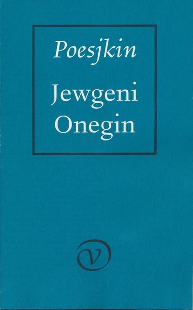 Jewgeni Onegin – omslag van het luisterboek van Aleksandr Pusjkin