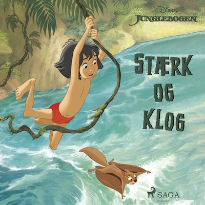 Junglebogen - Stærk og klog – omslag til lydbogen af Disney