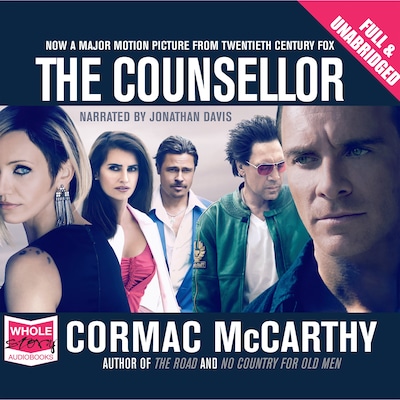 The Counsellor – omslag til lydbogen af Cormac McCarthy