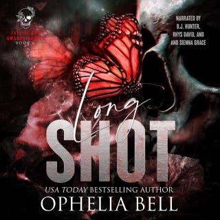 Longshot – omslag till ljudboken av Ophelia Bell