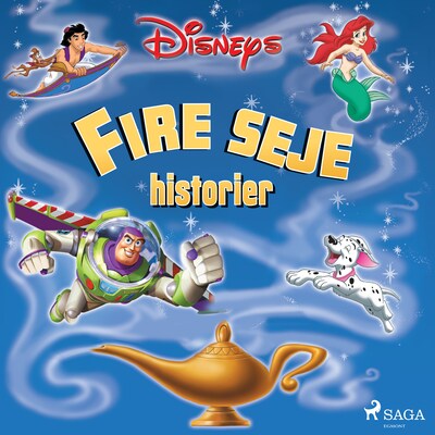 Fire seje historier – omslag til lydbogen af Disney
