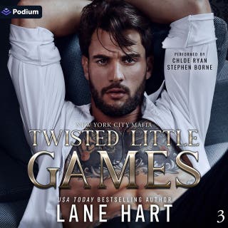 Twisted Little Games: New York City Mafia, Book 3 – omslag till ljudboken av Lane Hart