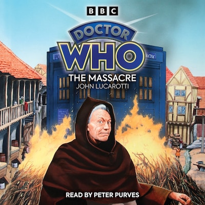 Doctor Who: The Massacre – omslag til lydbogen af BBC