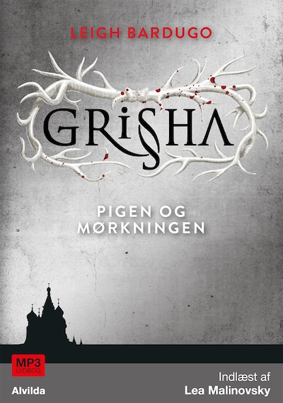 Shadow and Bone - Grisha 1: Pigen og mørkningen – omslag til lydbogen af Leigh Bardugo