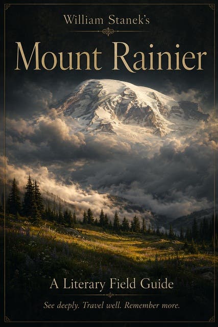 William Stanek's Mount Rainier: A Literary Field Guide to Mount Rainier National Park – omslag til lydbogen af The Editors Of Our American National Parks