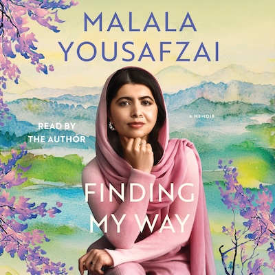 Finding My Way – omslag van het luisterboek van Malala Yousafzai