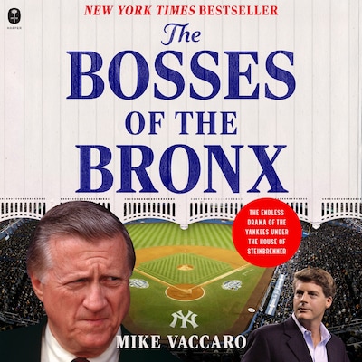 The Bosses of the Bronx – omslag til lydbogen af Mike Vaccaro