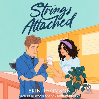 Strings Attached – omslag til lydbogen af Erin Thomson
