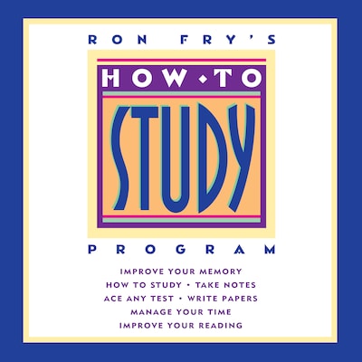 How to Study Program – omslag til lydbogen af Ron Fry
