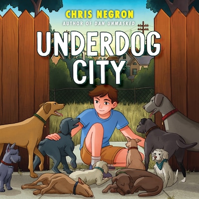 Underdog City – omslag til lydbogen af Chris Negron