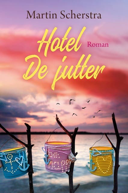 Hotel De jutter – omslag van het luisterboek van Martin Scherstra