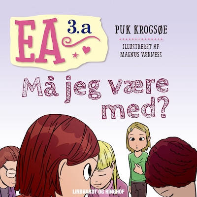 Ea 3.a - Må jeg være med? – omslag til lydbogen af Puk Krogsøe