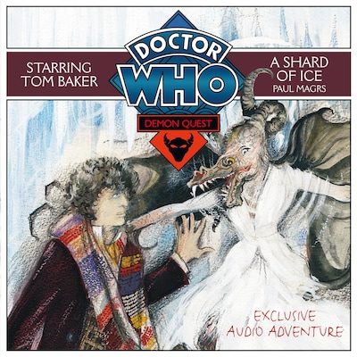 Doctor Who Demon Quest 3: A Shard Of Ice – omslag til lydbogen af Paul Magrs