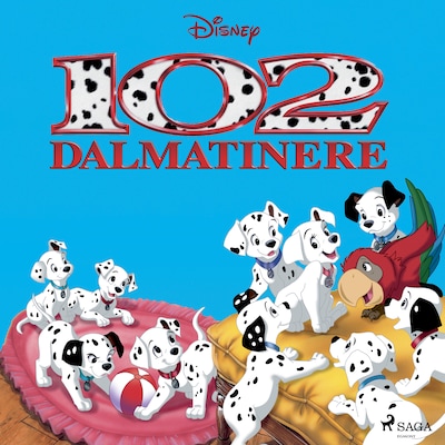102 Dalmatinere – omslag til lydbogen af Disney