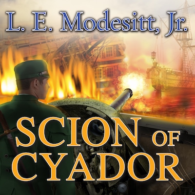 Scion of Cyador – omslag til lydbogen af L. E. Modesitt, Jr.