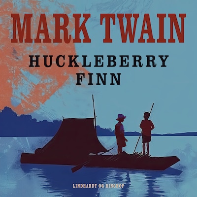 Huckleberry Finn – omslag til lydbogen af Mark Twain