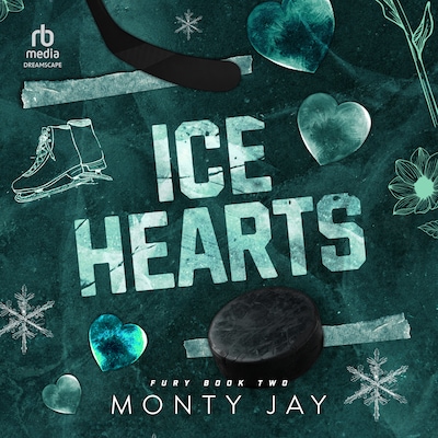 Ice Hearts – omslag til lydbogen af Monty Jay