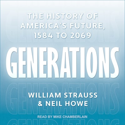Generations – omslag til lydbogen af William Strauss, Neil Howe