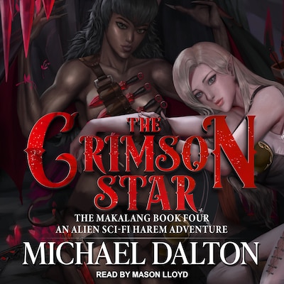 The Crimson Star – omslag til lydbogen af Michael Dalton