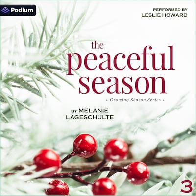 The Peaceful Season – omslag til lydbogen af Melanie Lageschulte