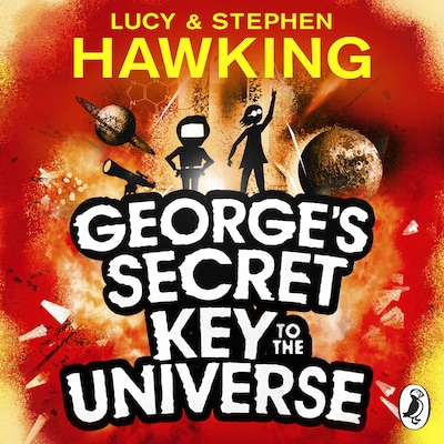George's Secret Key to the Universe – omslag til lydbogen af Stephen Hawking, Lucy Hawking