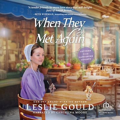 When They Met Again – omslag til lydbogen af Leslie Gould