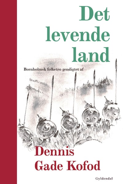 Det levende land – omslag til lydbogen af Dennis Gade Kofod