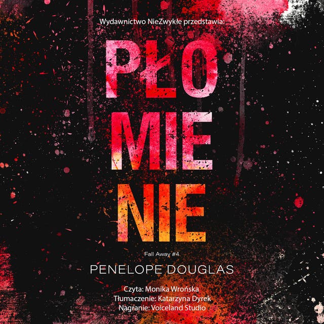 Płomienie – okładka audiobooka, autor Penelope Douglas