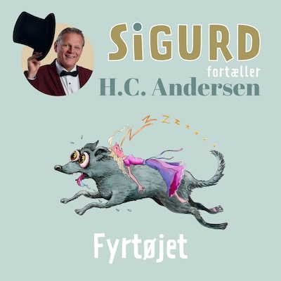 Sigurd fortæller om Fyrtøjet – omslag til lydbogen af Sigurd Barrett