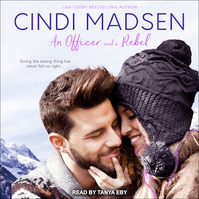 An Officer and a Rebel – omslag til lydbogen af Cindi Madsen