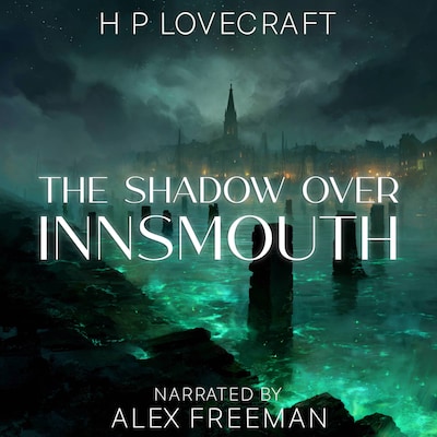 Shadow Over Innsmouth – omslag til lydbogen af H. P. Lovecraft