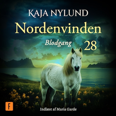 Blodgang – omslag til lydbogen af Kaja Nylund
