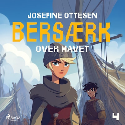 Bersærk 4. Over Havet – omslag til lydbogen af Josefine Ottesen